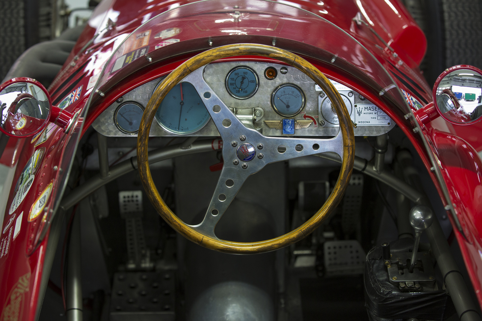 Maserati F1 Cockpit