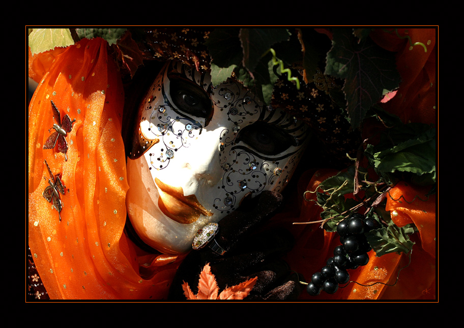 ~mask with orange~