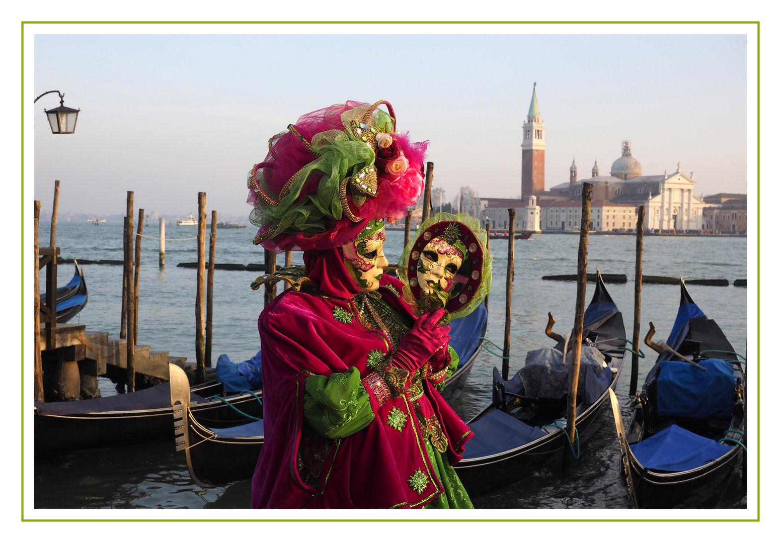 Maske 5 Venedig Carneval ARCHIV