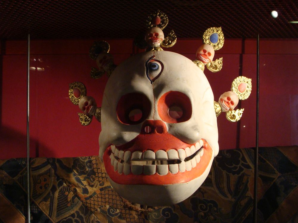 Maske aus Tibet