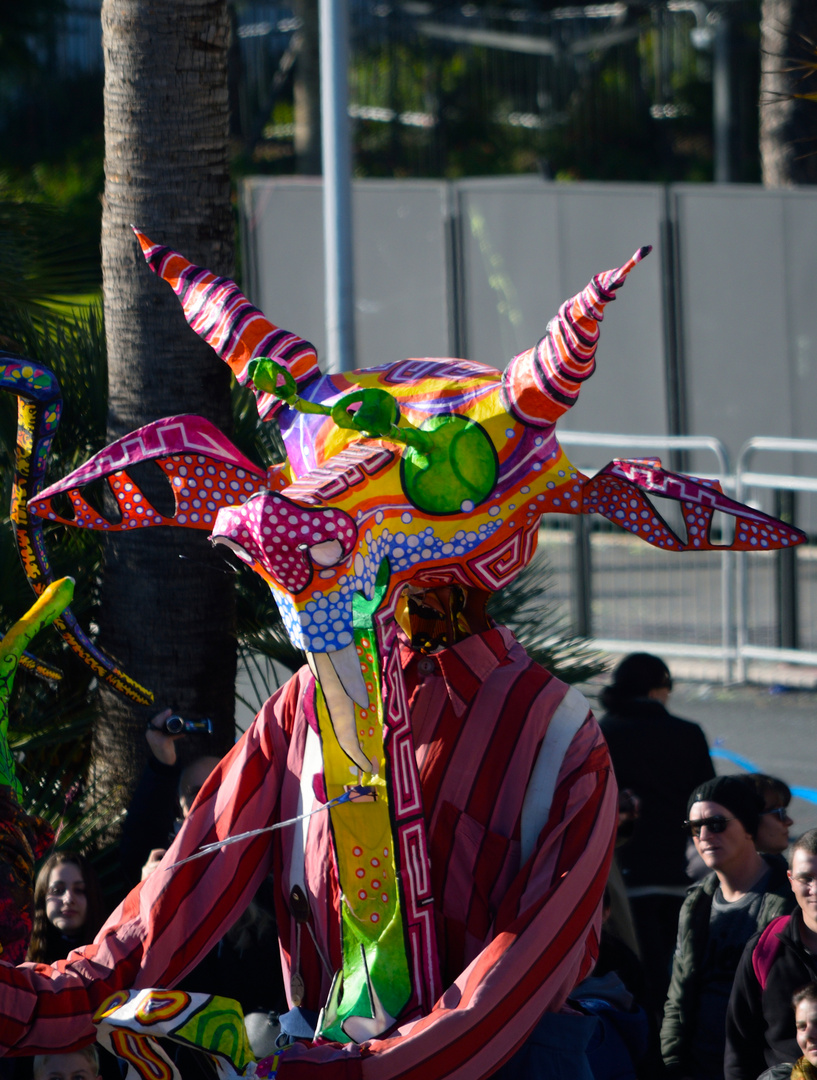 Maske Carneval Nizza 2015