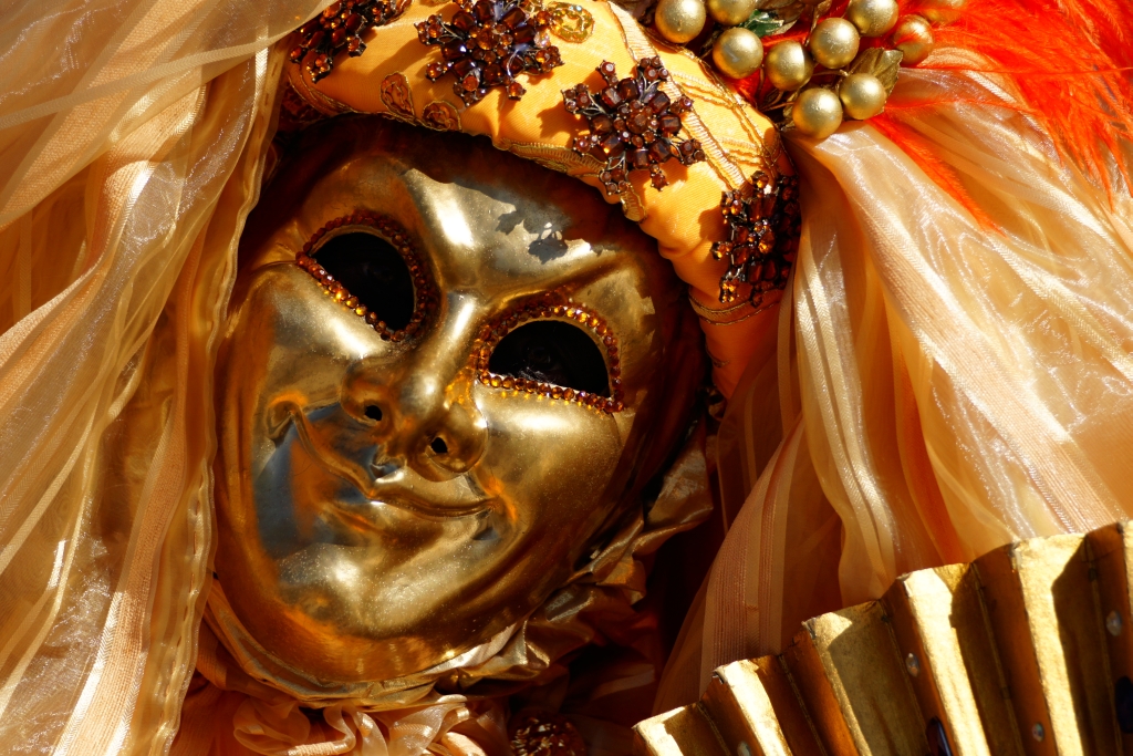 Maske Golden