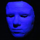 Maske in Blau