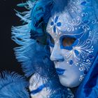 Maske in blau