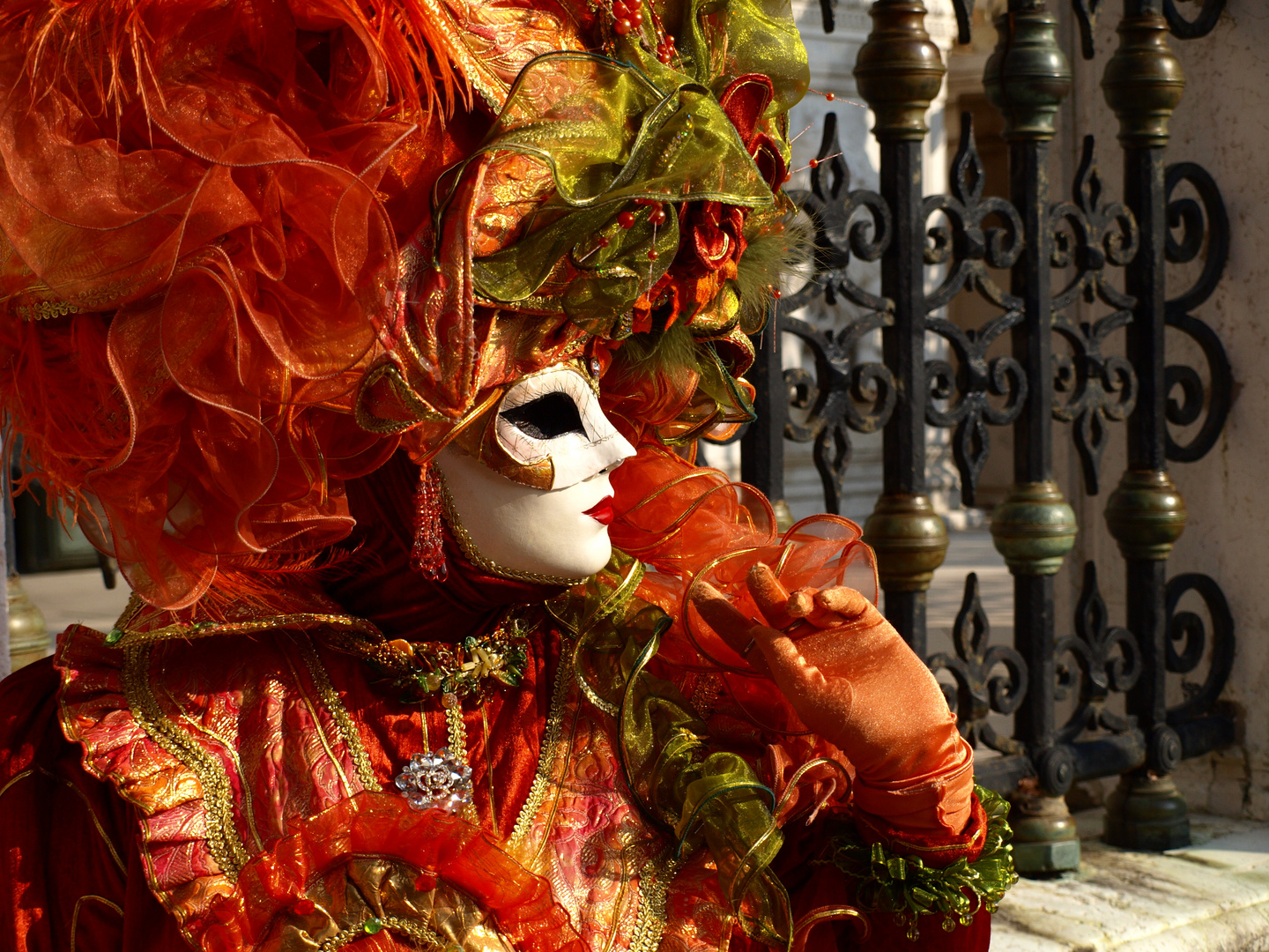 Maske in Venedig