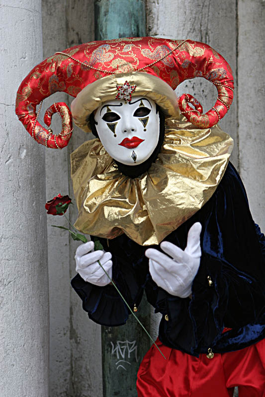 Maske in Venedig 1