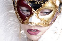 masked vienna lady