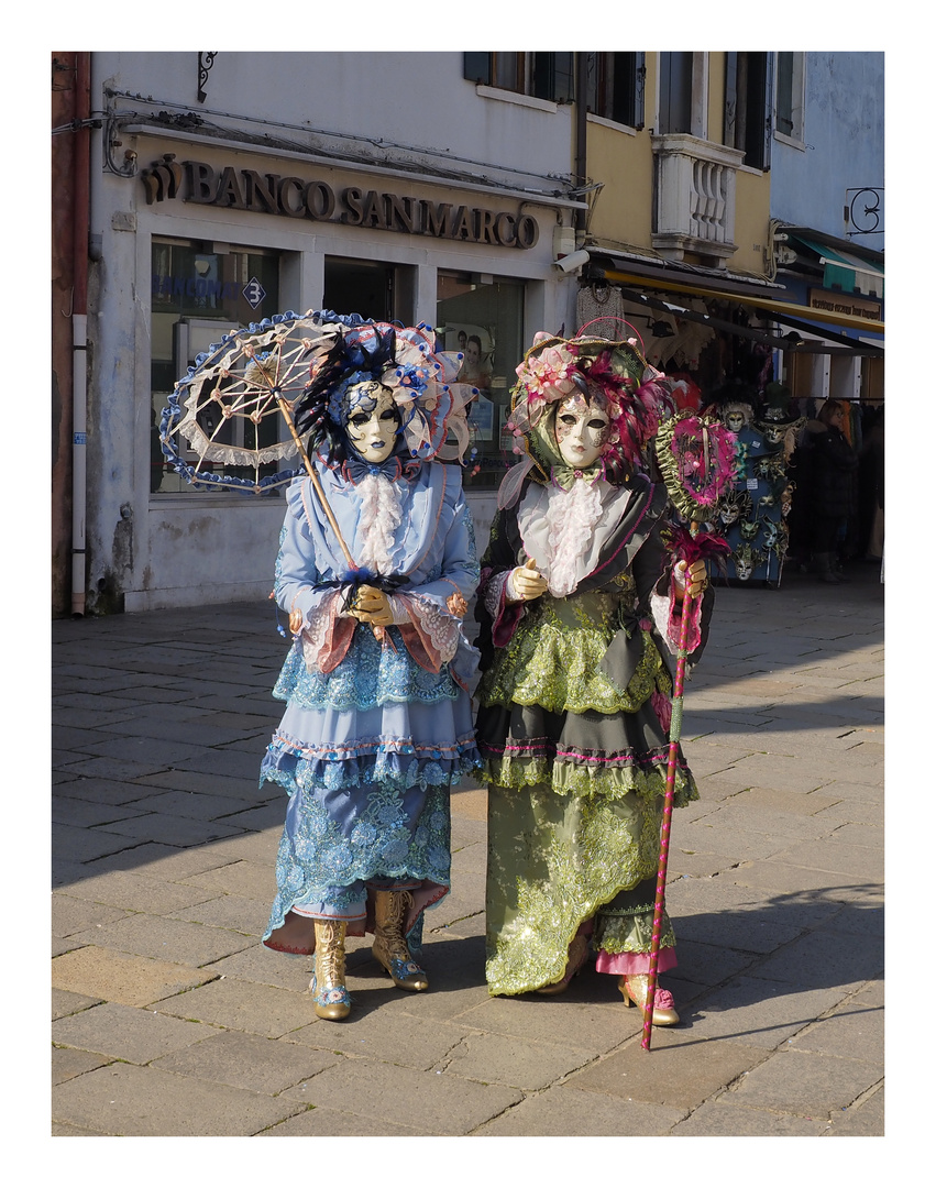 Masken auf Burano