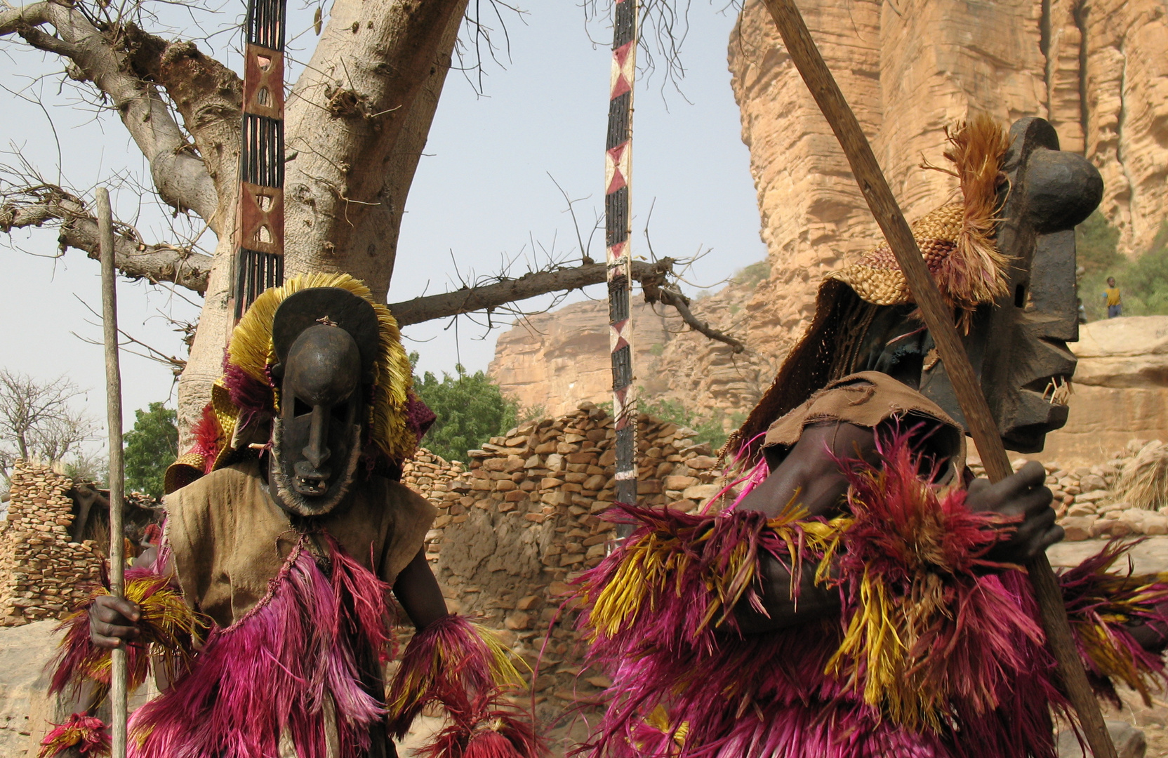 Masken der Dogon