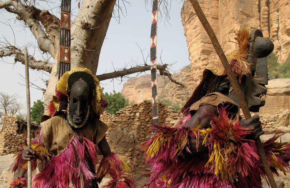 Masken der Dogon