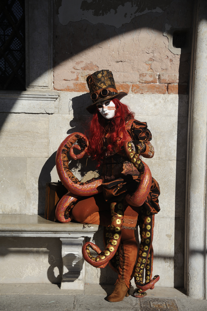 Masken im Karneval Venedig 2017