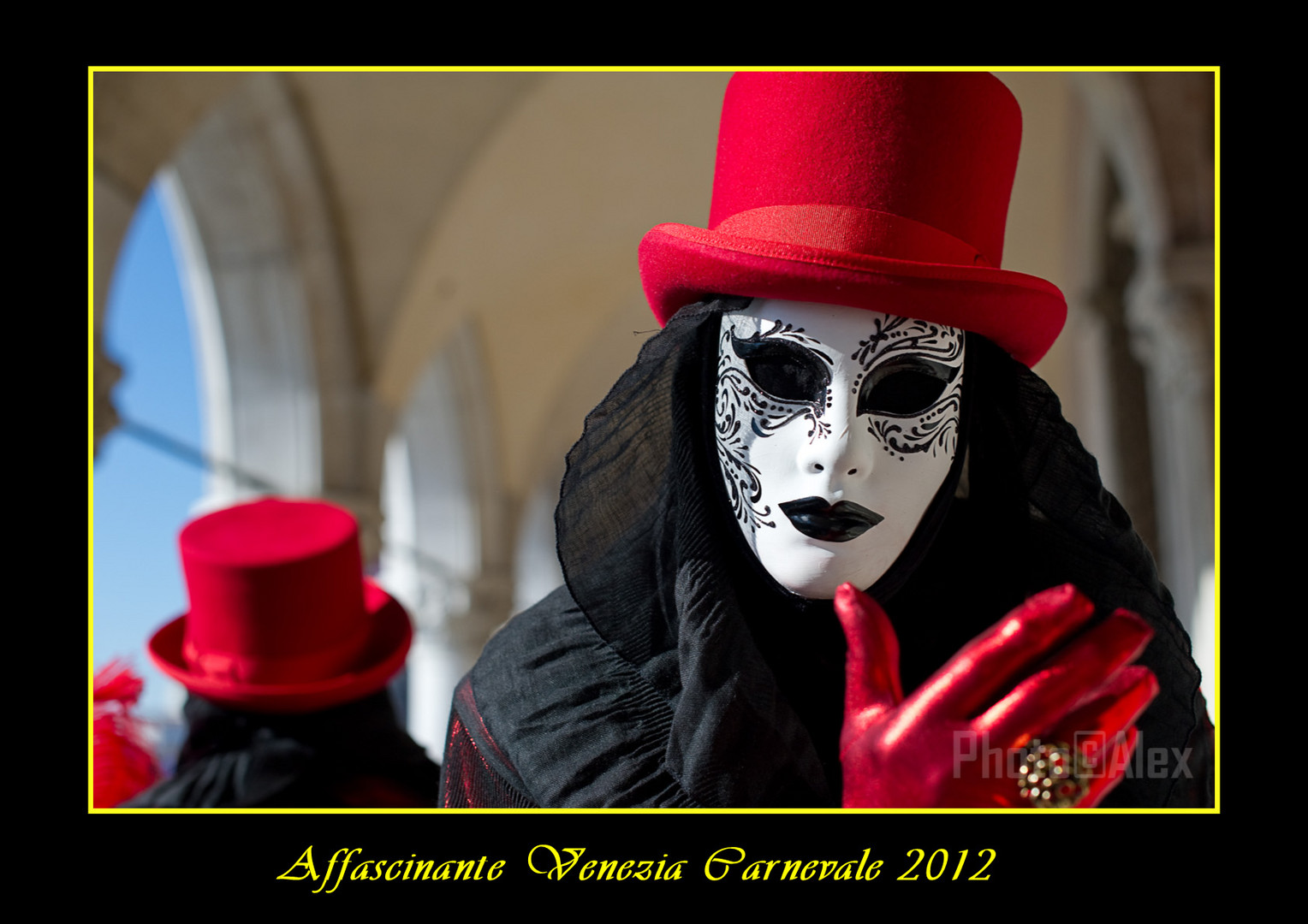 Masken Karneval in Venedig 2012