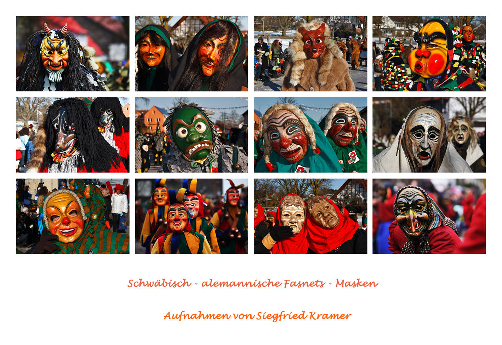 "Masken-Parade"