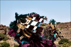 Maskentanz bei den Dogon, Mali