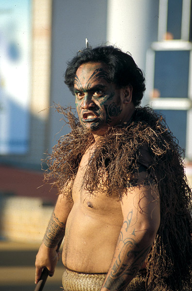 Maskentanz der Maoris