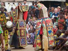 Maskentanz in Benin