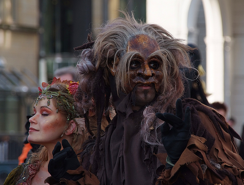 Maskenzauber an der Alster