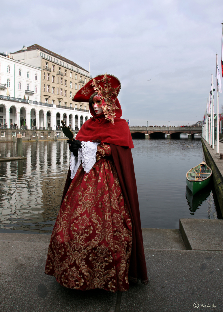 Maskenzauber an der Alster