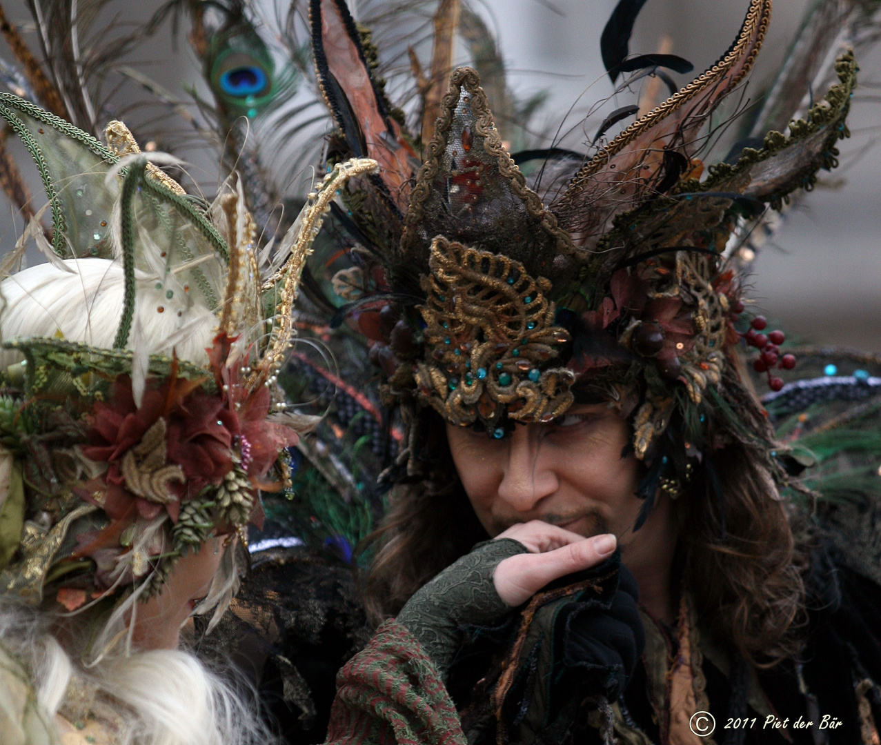 Maskenzauber an der Alster - Der Kuß