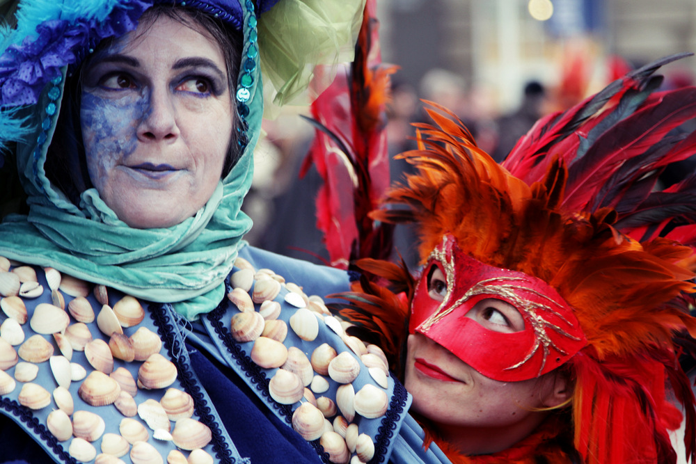 Maskenzauber an der Elbe