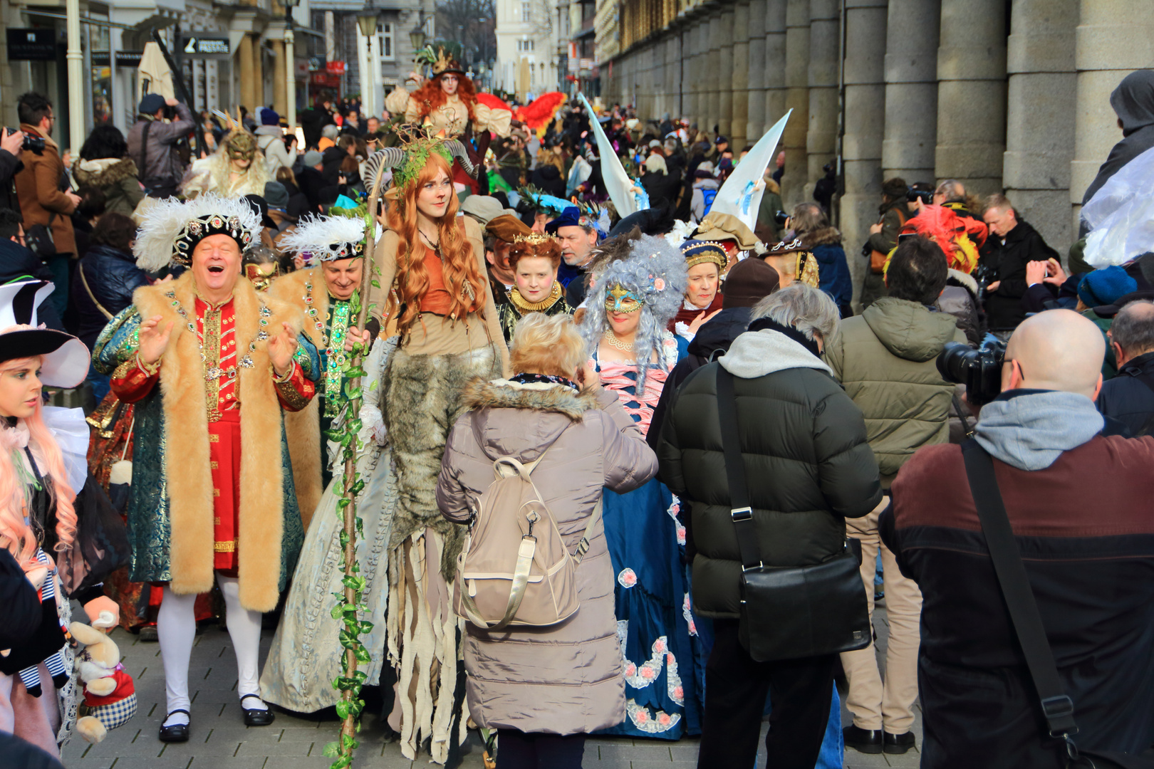 Maskenzauber in Hamburg