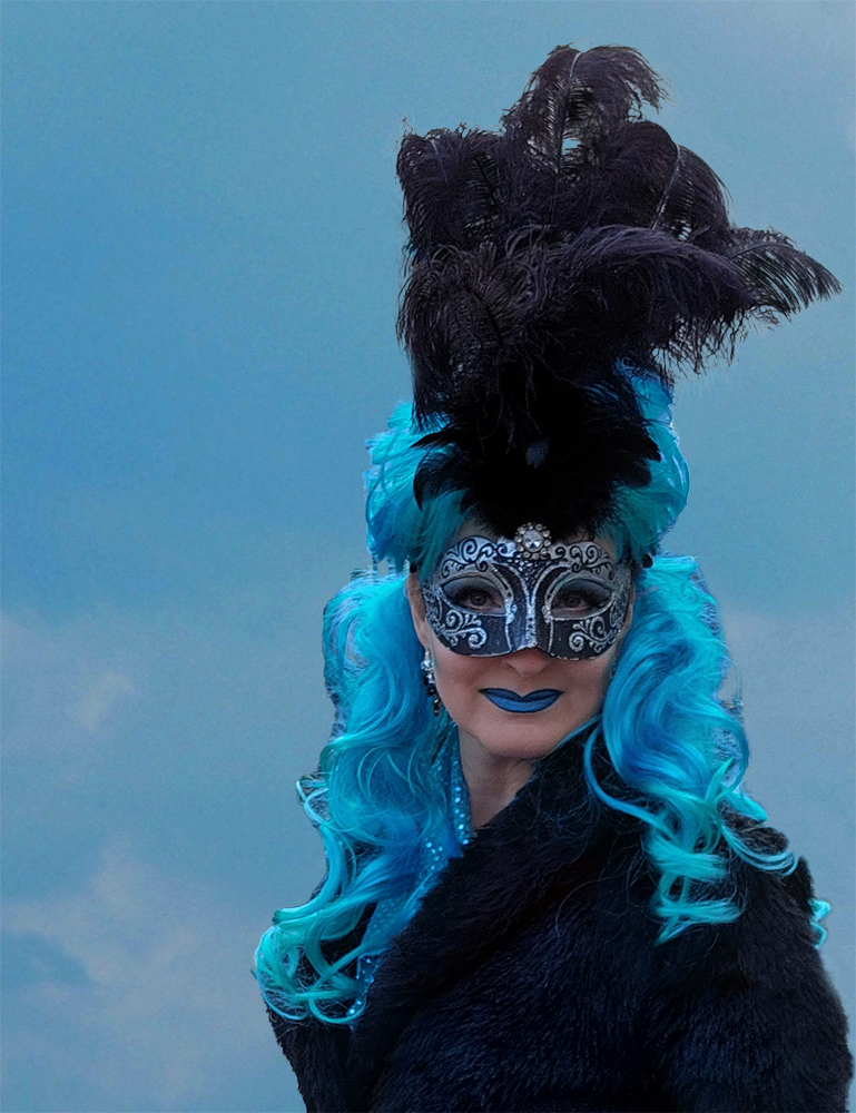 Maskenzauber Madam in Blue (Maskenzauber)