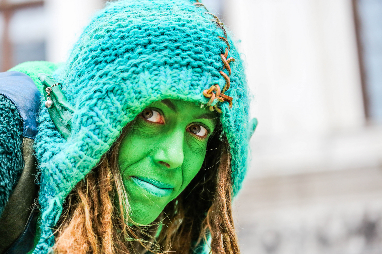 Maskerade Foto & Bild portrait, grimassen, kobold Bilder auf