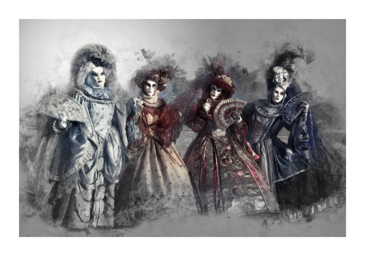 Maskerade Foto & Bild composing, digiart, fotomontage Bilder auf