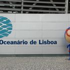 Maskottchen des Oceanario de Lisboa