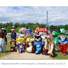 Maskottchentreffen in der Miniwelt