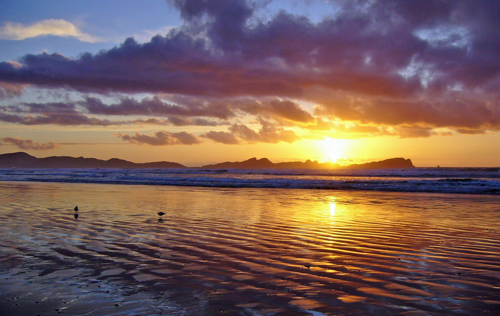 Mason Bay Sunset (NZ)