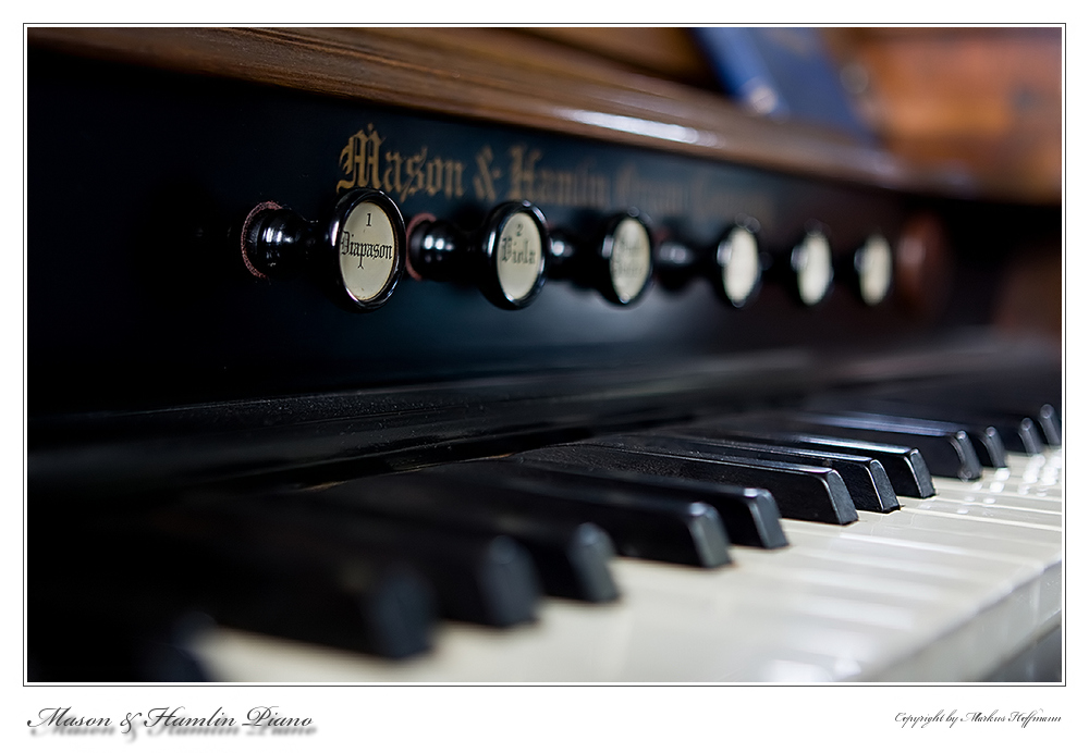 Mason & Hamlin piano