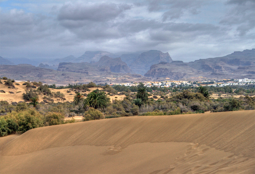 Maspalomas Dunas - Gran Canaria im Oktober 2008