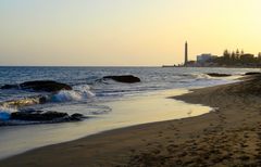 Maspalomas im Abendlicht