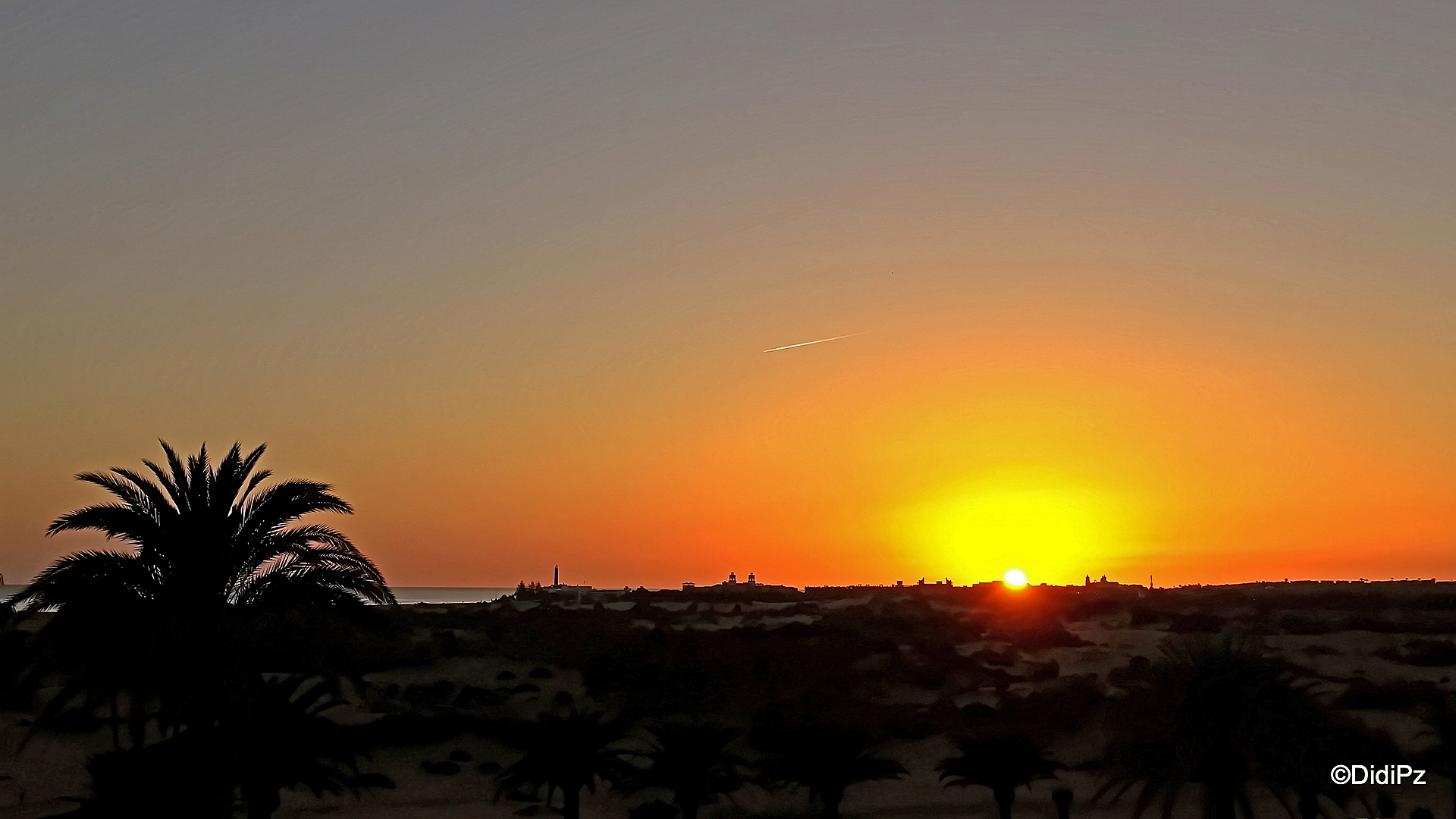 Maspalomas: Sonnenuntergang ...