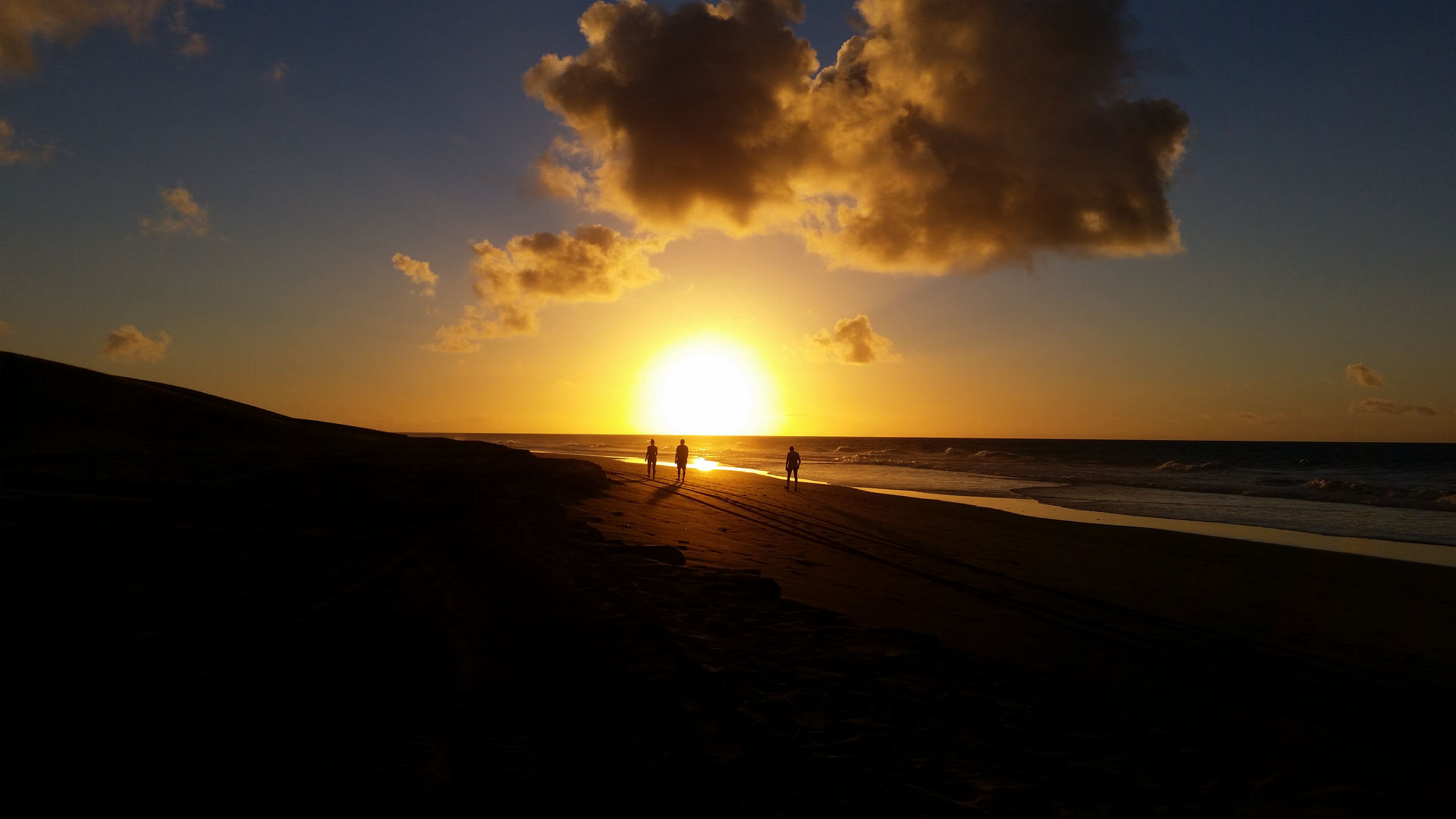 Maspalomas Strand am Morgen