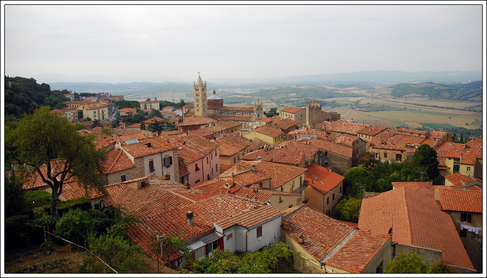 Massa Marittima von oben