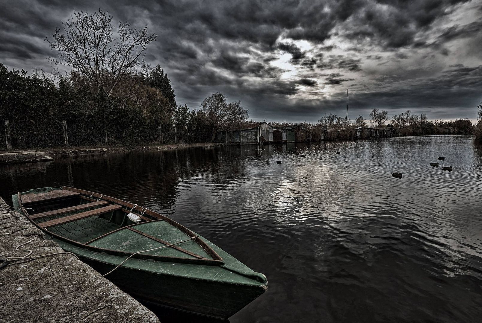 Massaciuccoli lake