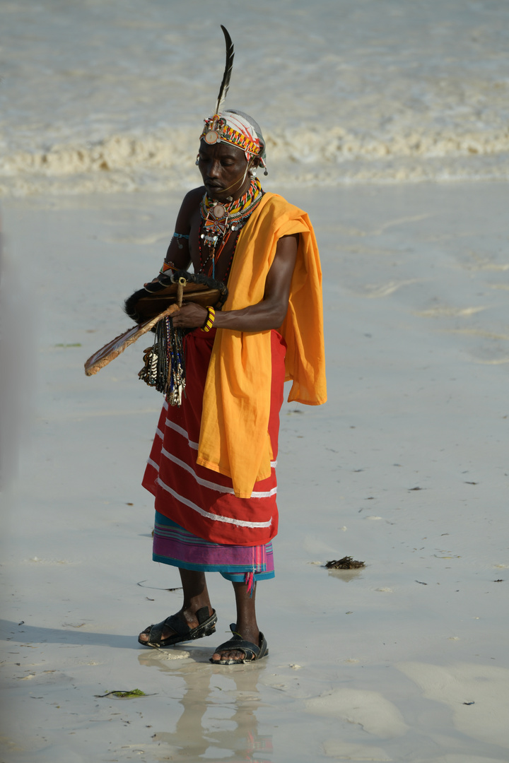 Massai am Beach 2