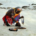 Massai am Beach