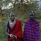 Massai an der Hatari Lodge