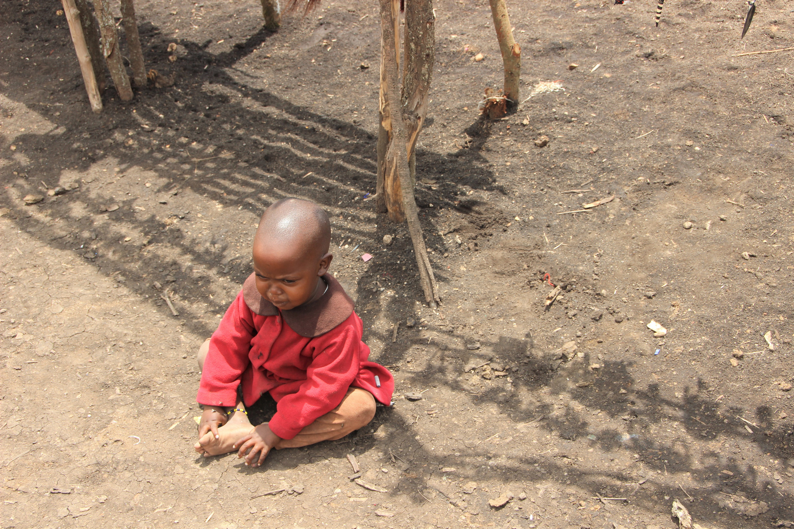 Massai Child somewhere in Tanzania