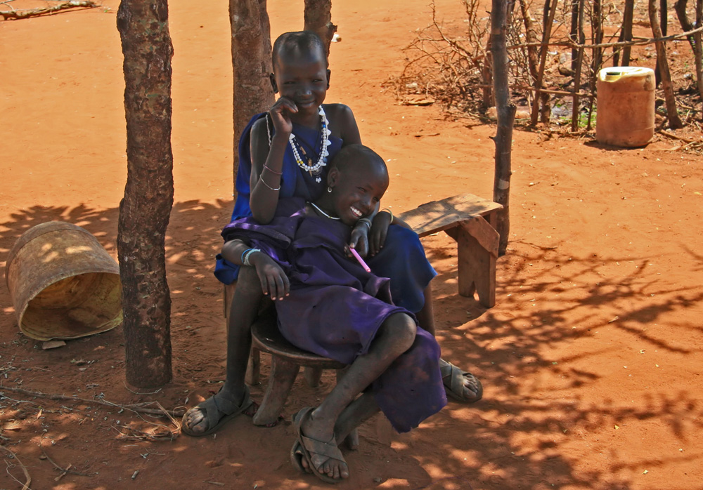 Massai Dorf im Tsavo East