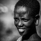 Massai Frau BW