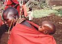 Massai-Frau mit Kind Kenia by Max Michels