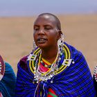 Massai Frauen im Ngorogoro Schutzgebiet