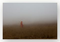 Massai im Nebel