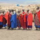 Massai Ladies somewhere in Tanzania