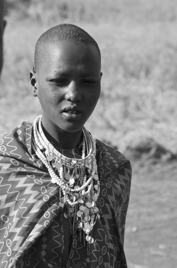 Massai Mädchen