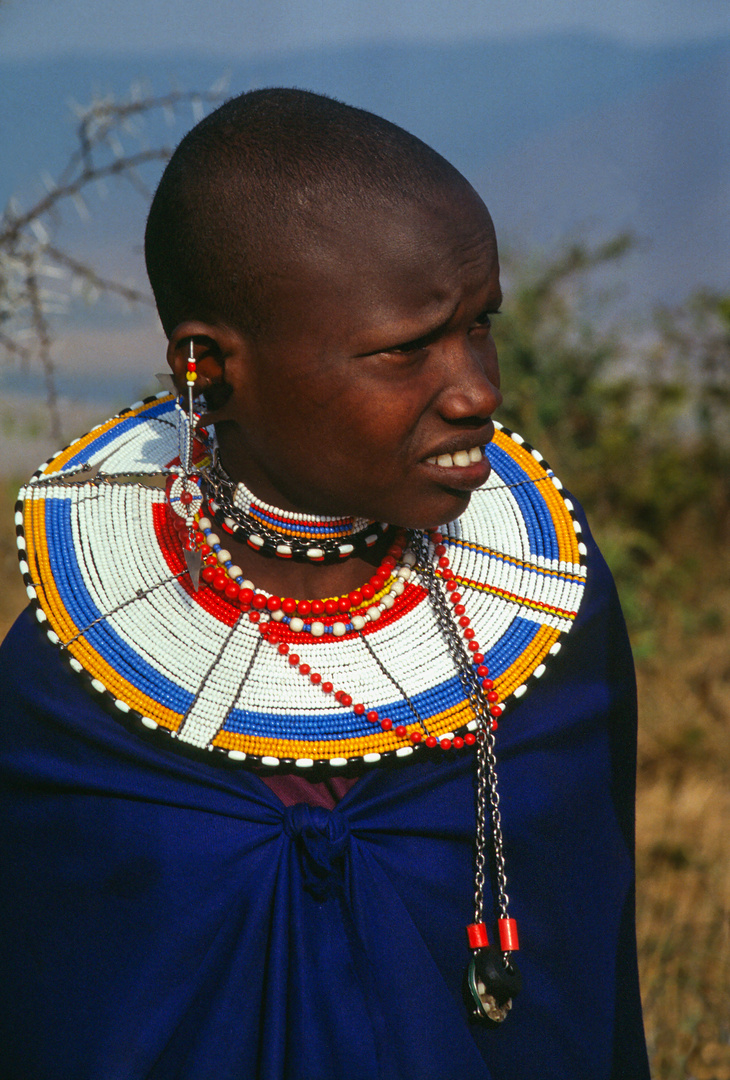 Massai-Mädchen